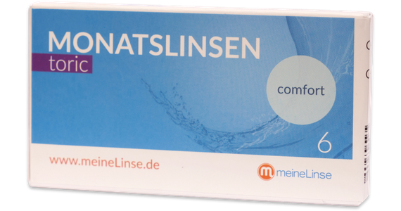 meineLinse Monatslinsen comfort toric 6er - Ansicht 3