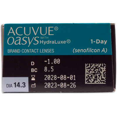 Tageslinsen Sphärisch Acuvue Oasys 1-Day 30er Ansicht 3
