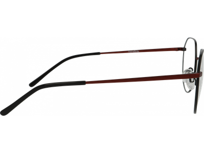 meineBrille Brille Unisex meineBrille 04-30050-01, Schwarz/Burgunder  Ansicht 3