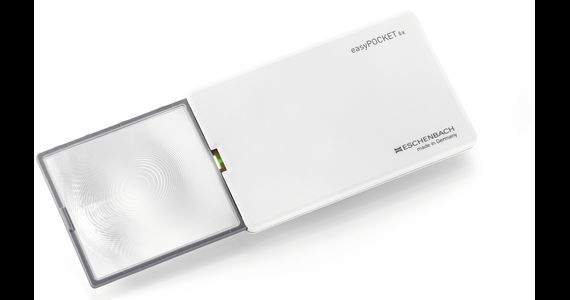  Eschenbach easyPOCKET 6,0X weiß Ansicht 1