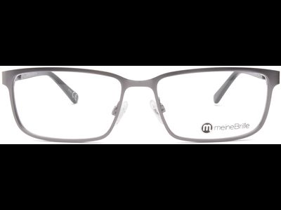 meineBrille 04-69080-02, Dunkel Gun/Schwarz front