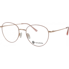 meineBrille Brille Damen meineBrille 04-96090-03, Puder/Rosegold glänzend