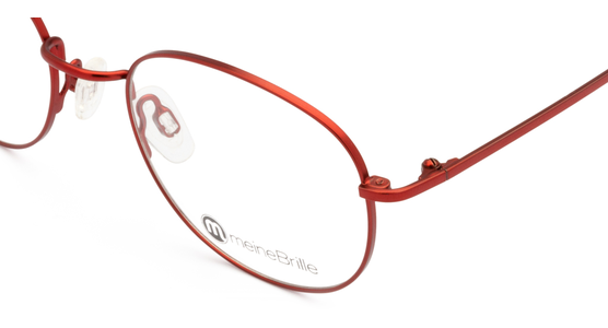 meineBrille 04-79060-02, Rot Matt nah - Ansicht 6