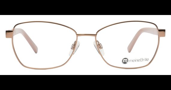 meineBrille 04-06020-02, Kupfergold/Altrosa Front - Ansicht 3