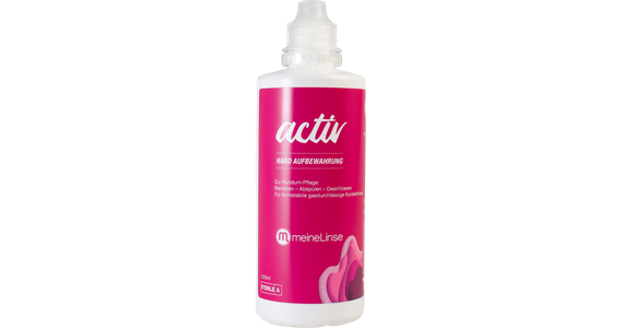 meineLinse activ hard Aufbewahrung 1x120ml