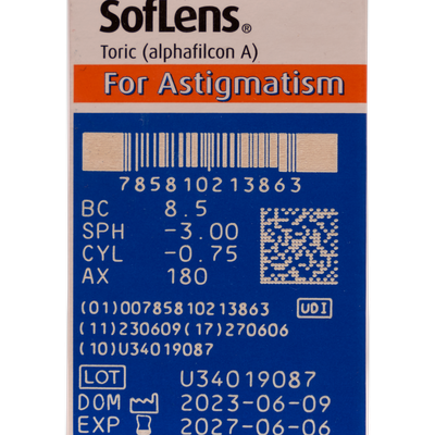  SofLens toric 6er Ansicht 3