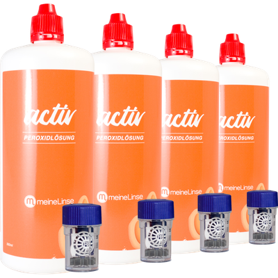  meineLinse activ Peroxidlösung 4x360ml Ansicht 2