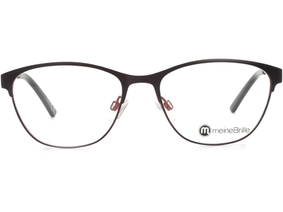 meineBrille 04-96020-01, Brombeere/Orange Matt front - Ansicht 2