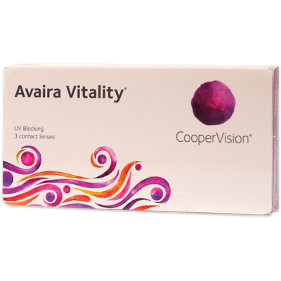 Monatslinsen Sphärisch Avaira Vitality 3er Ansicht 2