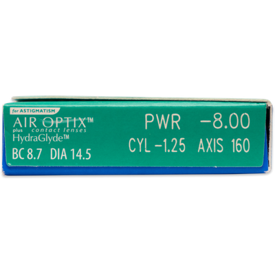 Monatslinsen Torisch  Air Optix plus HydraGlyde for Astigmatism 3er Ansicht 4