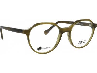 FRAIMS Brille Unisex FRAIMS NATURE 03-31080-02 Naoki, Oliv meliert glänzend Ansicht 4