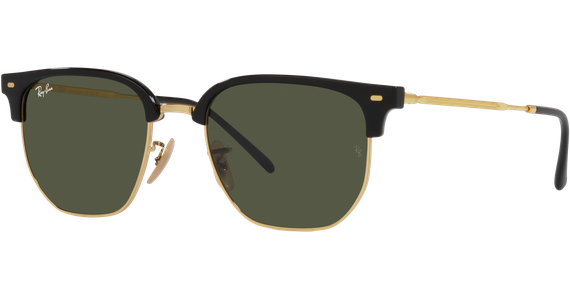 Ray Ban New Clubmaster RB4416 Glanzendes Schwarz