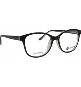 meineBrille 04-30090-02, Schwarz/Transparent - Ansicht 5