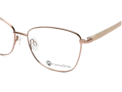 meineBrille 04-06030-03, Kupfergold/Perlgrau Nah - Ansicht 5