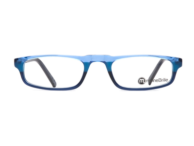 meineBrille 04-79040-02, Hellblau/Dunkel Blau front - Ansicht 2