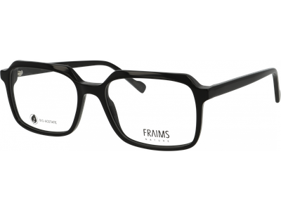 FRAIMS Brille Unisex FRAIMS NATURE 03-31140-01 Ylan, schwarz glänzend Ansicht 2