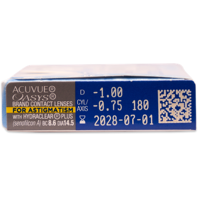 Wochenlinsen Torisch Acuvue Oasys for Astigmatism 6er Ansicht 3