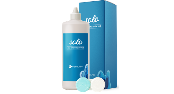 meineLinse solo All-in-One-Lösung Einzelflasche - Ansicht 2