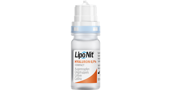 LipoNit Augentropfen 0,1% Hyaluron Einzelflasche - Ansicht 2