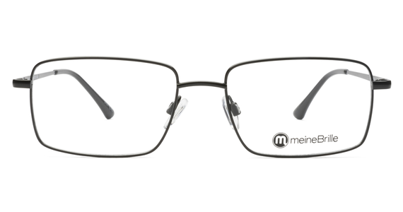 meineBrille 04-12030-02, Schwarz Front - Ansicht 3