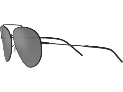 Ray-Ban Aviator Reverse RBR0101S 002/GS Schwarz/Grau 62 - LARGE - Ansicht 2