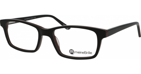 meineBrille 04-30080-01, Schwarz/Burgunder - Ansicht 2