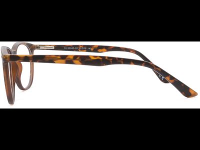 meineBrille 04-96040-02, Dunkel Havanna Matt seite