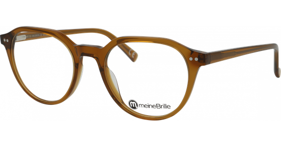 meineBrille 04-30030-02, Braun transparent - Ansicht 2