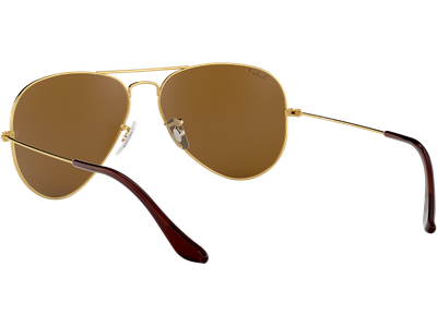 Ray-Ban Aviator Classic RB3025 001/57 Gold/Braun  62 - LARGE - Ansicht 5