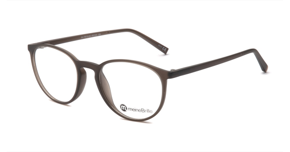 meineBrille 04-79010-02, Erdbraun Matt links - Ansicht 2