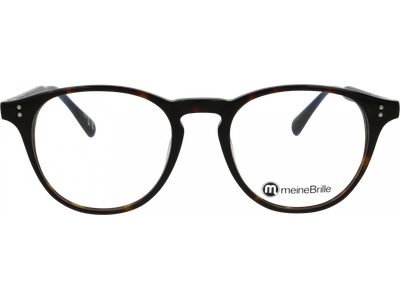 meineBrille Brille Unisex meineBrille 04-30070-02, Havanna/Dunkelblau Ansicht 2