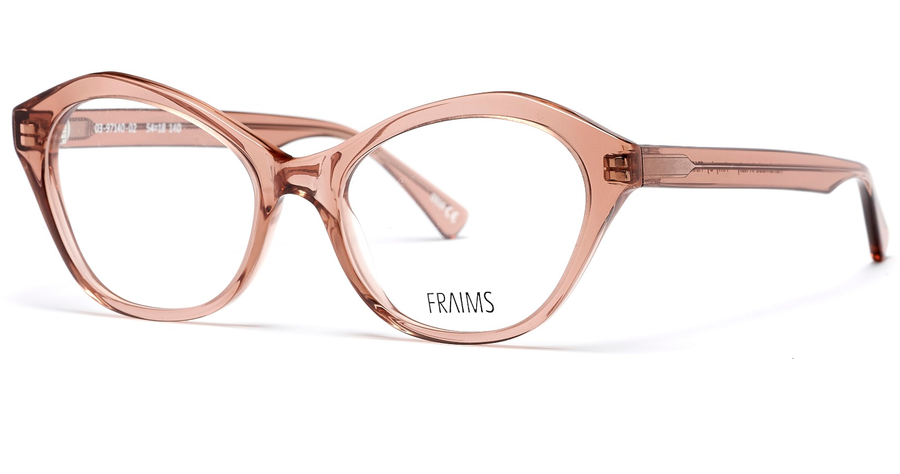 FRAIMS Brille Damen FRAIMS 03-97140-02 Amy, Smoke Rose Kristall Ansicht 1