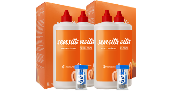 meineLinse sensitiv Peroxidlösung 4x360ml - Ansicht 2