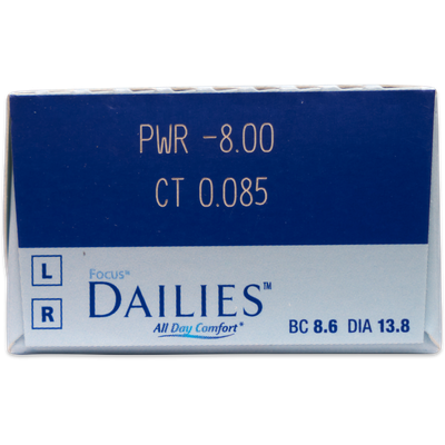 Tageslinsen Sphärisch Focus Dailies 30er Ansicht 3