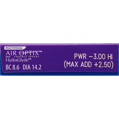  Air Optix Plus HydraGlyde multifocal 3er Ansicht 4