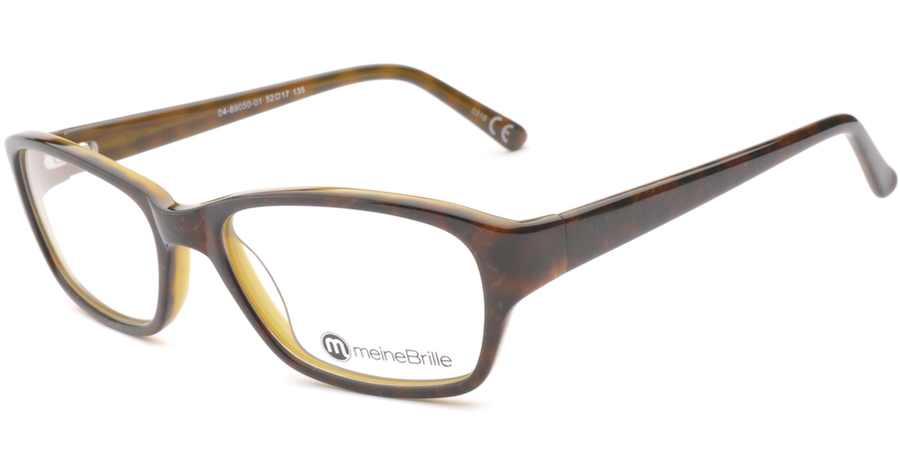meineBrille Brille Damen meineBrille 04-69050-01, Dunkel Havanna Ansicht 1