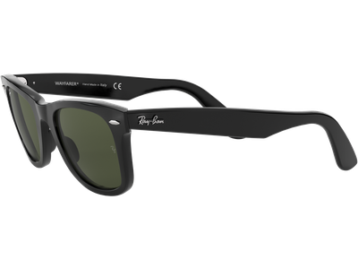 Ray-Ban Sonnenbrille Unisex Ray-Ban RB2140 Original Wayfarer Classic Glänzend Schwarz / Grün 901 50-22 Ansicht 2