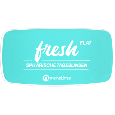 meineLinse fresh FLAT sphärische Tageslinsen