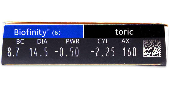 Biofinity toric 6er - Ansicht 4