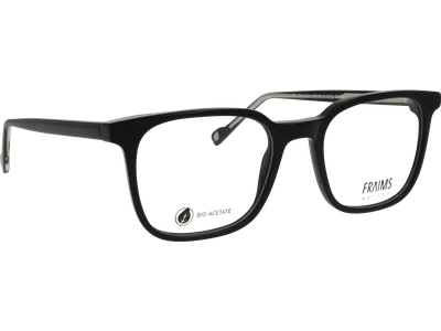 FRAIMS Brille Herren FRAIMS NATURE 03-41260-01 Ashley Schwarz glänzend Ansicht 3