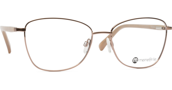 meineBrille 04-06030-03, Kupfergold/Perlgrau rechts - Ansicht 5