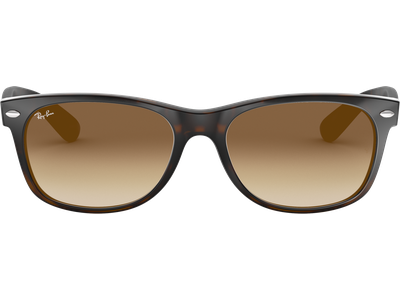 Ray-Ban New Wayfarer SMALL RB2132 Classic Glänzend Tortoise / Braun 710/51 52 - Ansicht 2