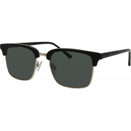 meineBrille Sonnenbrille Unisex meineBrille 14-46130-02, Gold/Schwarz