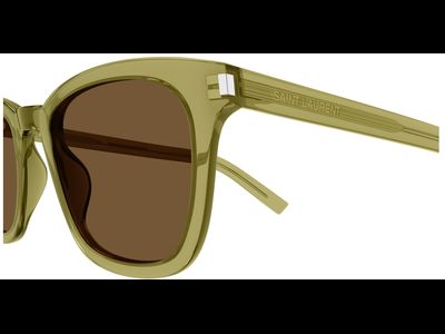 Saint Laurent Sonnenbrille Damen Saint Laurent SL 716 SLIM 50 Grün Ansicht 3