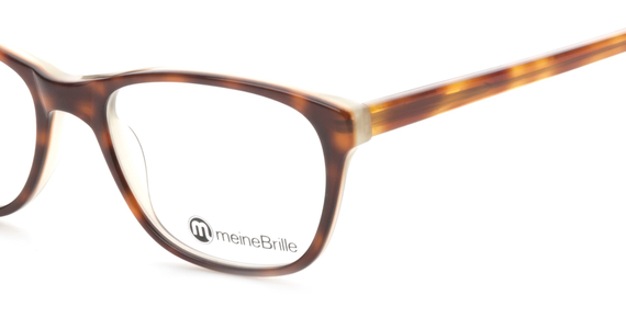 meineBrille 04-69040-03, Dunkel Havanna/Honig nah - Ansicht 4