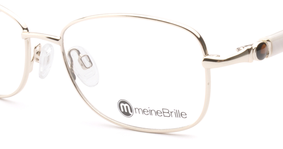 meineBrille 04-69100-02, Gold/Perlmutt nah - Ansicht 3