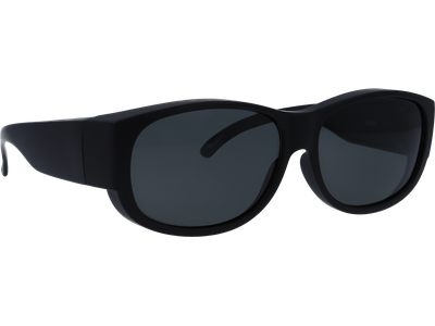 SunRay Sonnenbrille Unisex SunRay 06-71400-03 Überbrille, Schwarz matt Ansicht 4