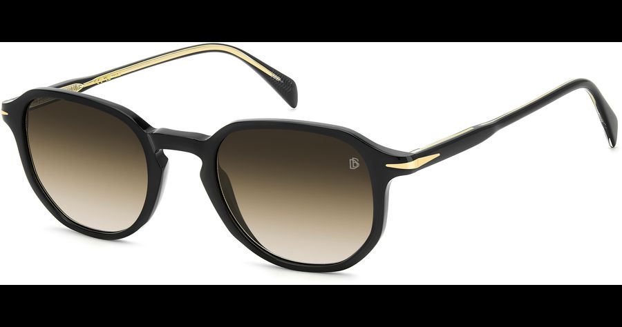 David Beckham Sonnenbrille Herren David Beckham DB 1140/S 50 Schwarz Ansicht 1