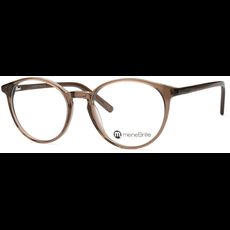 meineBrille 04-12070-01, Braun transparent glänzend Schräg links