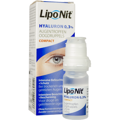LipoNit Compact Augentropfen 0,3% Hyaluron Einzelflasche - Ansicht 4